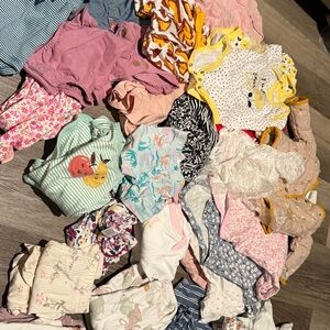 0-3 months clothing bundle for baby girl